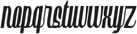 Sutray Italic UltraLight Italic otf (300) Font LOWERCASE
