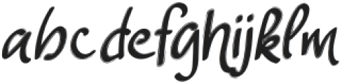 summernight otf (400) Font LOWERCASE