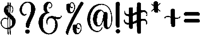 sunkissed Regular otf (400) Font OTHER CHARS