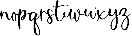 sunshine otf (400) Font LOWERCASE