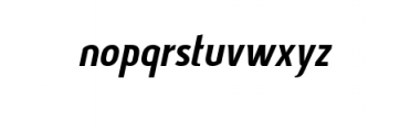 Subversia-Italic.ttf Font LOWERCASE