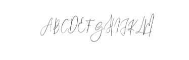 Sunflower-Script.otf Font UPPERCASE