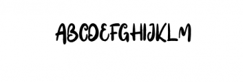 Sunkiss.otf Font UPPERCASE