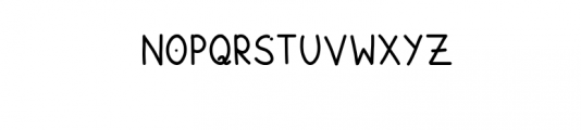 Susteria Cute.otf Font UPPERCASE