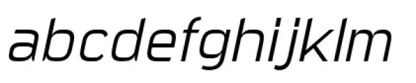 Sui Generis Condensed Light Italic Font LOWERCASE