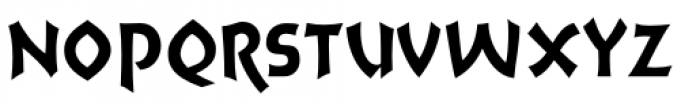 Sultan Font UPPERCASE