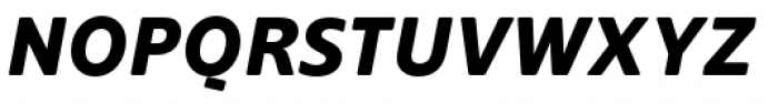 Supra Rounded Bold Italic Font UPPERCASE