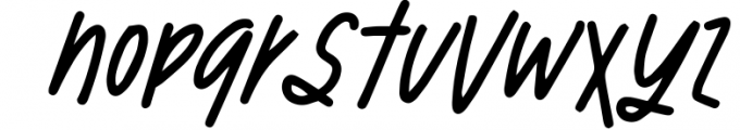SUGARY SWEET Handwriting Script Font LOWERCASE
