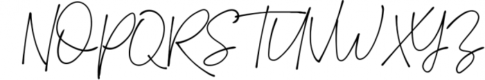 Suddenly - Signature Script 2 Font UPPERCASE