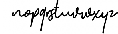 Suddenly - Signature Script Font LOWERCASE