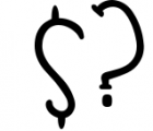 Sugar Dumplin' Sans & Serif Font Duo 1 Font OTHER CHARS