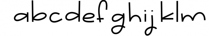 Sugarcoat - A Clean Handwritten Font Font LOWERCASE