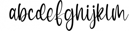 Sugarplum - Sweet & Cute Handletter Font Font LOWERCASE