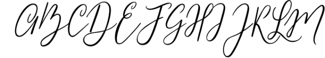 Summery Handwritten Calligraphy Font 2 Font UPPERCASE