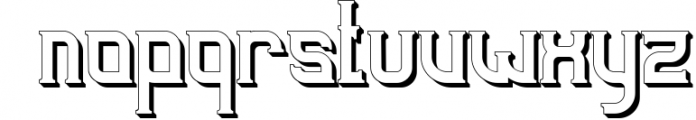Sunblast Display Typeface 4 Font LOWERCASE
