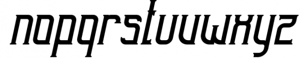 Sunblast Display Typeface Font LOWERCASE