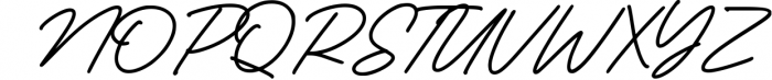 Sunday Bridge Monoline Handwritten Font Font UPPERCASE