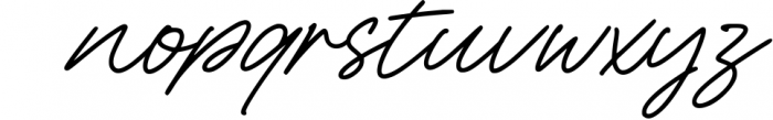 Sunday Bridge Monoline Handwritten Font Font LOWERCASE