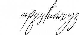 Sunlight - Signature typeface Font LOWERCASE