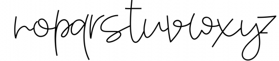 Sunshine - A Handwritten Script Font Font LOWERCASE