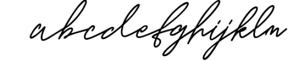 Surfers South Monoline Signature Script 2 Font LOWERCASE