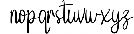 Surfing Signature - Modern Signature Font Font LOWERCASE