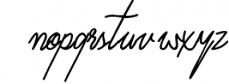 Susannah - a signature font Font LOWERCASE