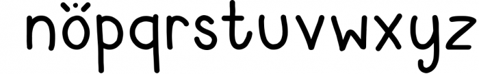 Susteria 1 Font LOWERCASE