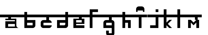 SUNAMUN Regular Font LOWERCASE