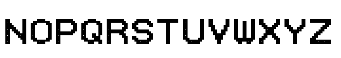 SUPER-VCR MONO Font LOWERCASE