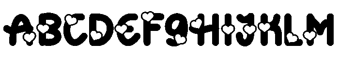 SURGA CINTA Font UPPERCASE