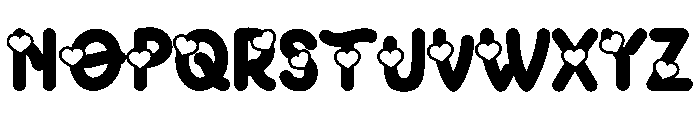 SURGA CINTA Font UPPERCASE
