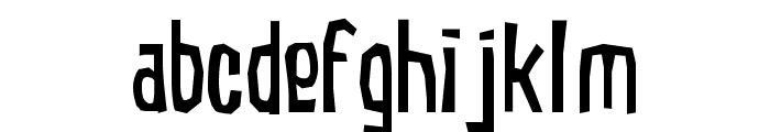 Subaccuz-Light Font LOWERCASE