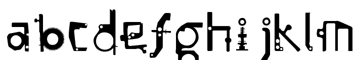 Subamera Font LOWERCASE