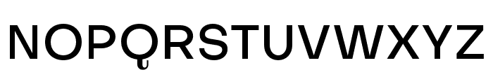 Subjectivity-Medium Font UPPERCASE