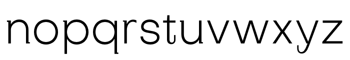 SubjectivitySerif-Light Font LOWERCASE