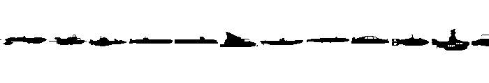 Submarines Font LOWERCASE