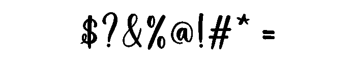 Succulent Font OTHER CHARS