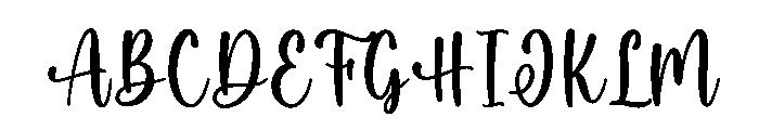 Succulent Font UPPERCASE