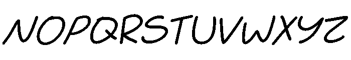 Sugar Aren Font UPPERCASE