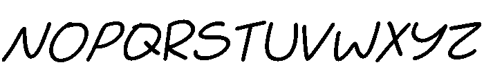 Sugar Aren Font LOWERCASE