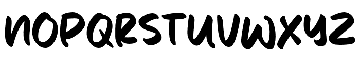 Sugar Cake Font UPPERCASE