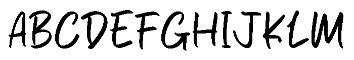 Sugar Dady Font UPPERCASE