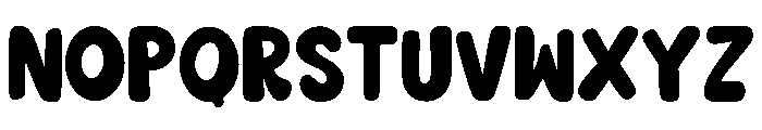 Sugar Groovy Regular Font LOWERCASE