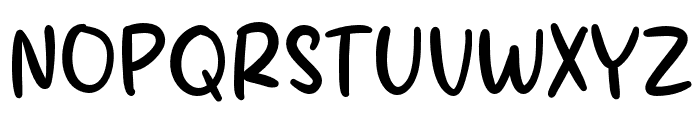 Sugar Latte Font UPPERCASE
