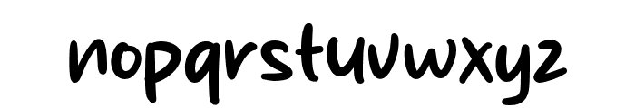 Sugar Latte Font LOWERCASE
