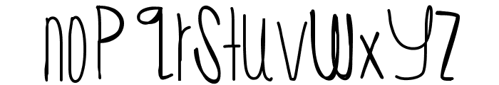 SugarCone Font LOWERCASE