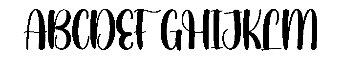 Sugarberry Font UPPERCASE