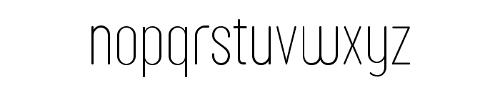 Sugo Pro Classic Trial Thin Font LOWERCASE
