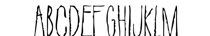 SuicideDraft-Regular Font UPPERCASE